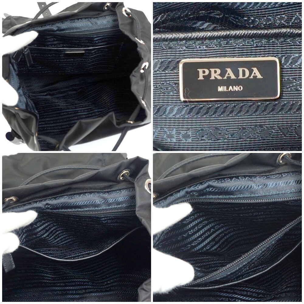 Prada Testo Backpack Black Nylon - image 5